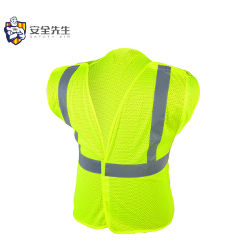 ANSI compliant safety vests reflective vest yellow  safety vests personalized